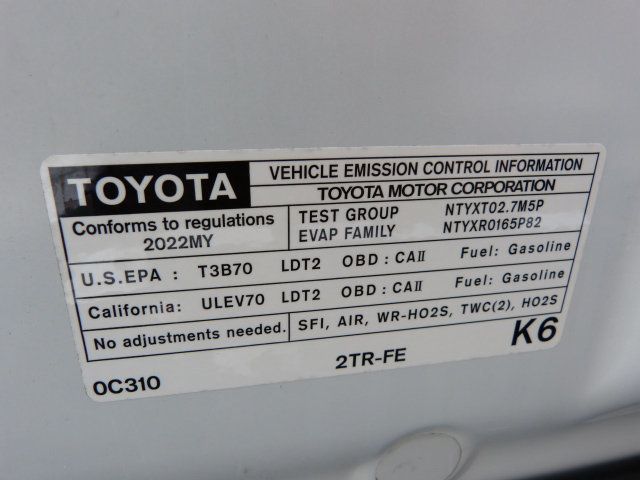2022 Toyota Tacoma 2WD 2.7L 4CYL. GAS*EXTENDED CAB TRUCK*"ARE" TOPPER WITH LADDER RACK - 23062310 - 41