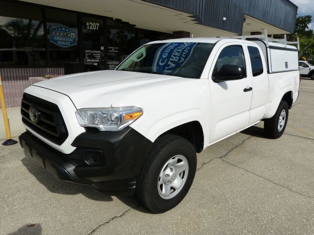 2022 Toyota Tacoma 2WD 2.7L 4CYL. GAS*EXTENDED CAB TRUCK*"ARE" TOPPER WITH LADDER RACK - 23066409 - 1