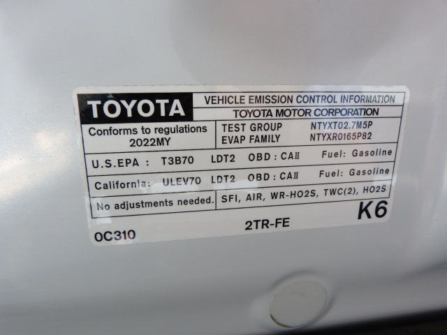 2022 Toyota Tacoma 2WD 2.7L 4CYL. GAS*EXTENDED CAB TRUCK*"ATC" TOPPER WITH LADDER RACK - 23013649 - 45