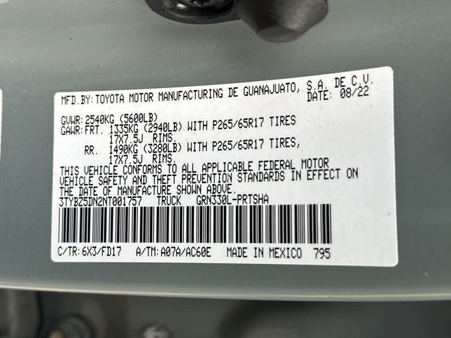 2022 Toyota Tacoma 2WD TRD Sport Double Cab 6' Bed V6 Automatic - 22984248 - 20