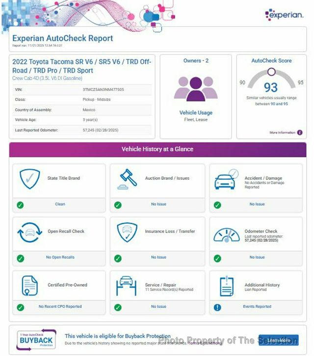 2022 Toyota Tacoma 4WD TRD OFF ROAD DOUBLE CAB V6 4WD - 22940144 - 4