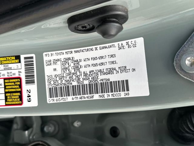 2022 Toyota Tacoma 4WD TRD Sport Double Cab 5' Bed V6 Automatic - 22940706 - 20