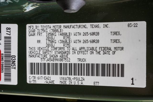 2022 Toyota Tundra 2WD Limited - 22930440 - 29