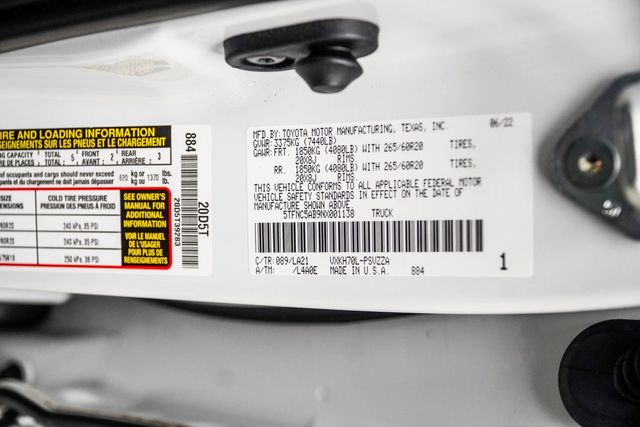 2022 Toyota Tundra 2WD Platinum - 23073014 - 45