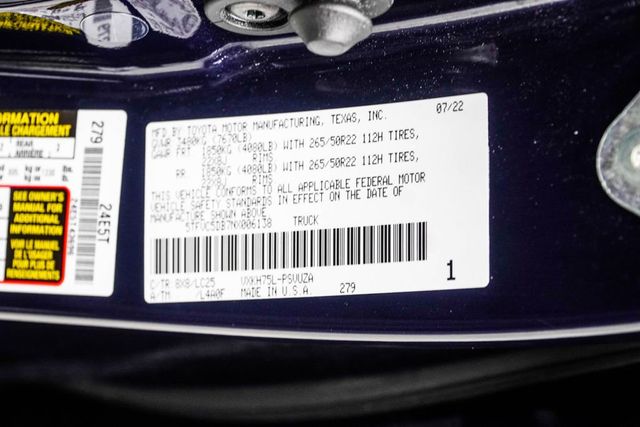 2022 Toyota Tundra 4WD Capstone - 23040152 - 47
