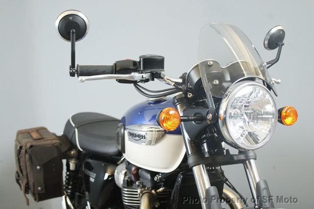 2022 Triumph Bonneville T100 Two-Tone Only 1842 Miles - 22948844 - 0