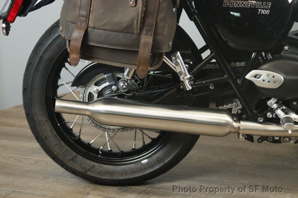 2022 Triumph Bonneville T100 Two-Tone Only 1842 Miles - 22948844 - 16