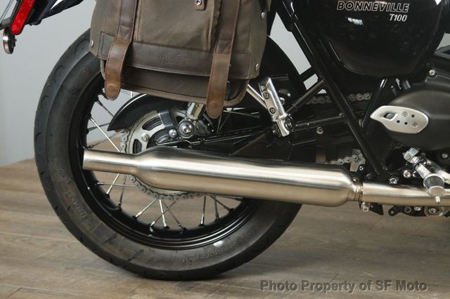 2022 Triumph Bonneville T100 Two-Tone Only 1842 Miles - 22948844 - 16