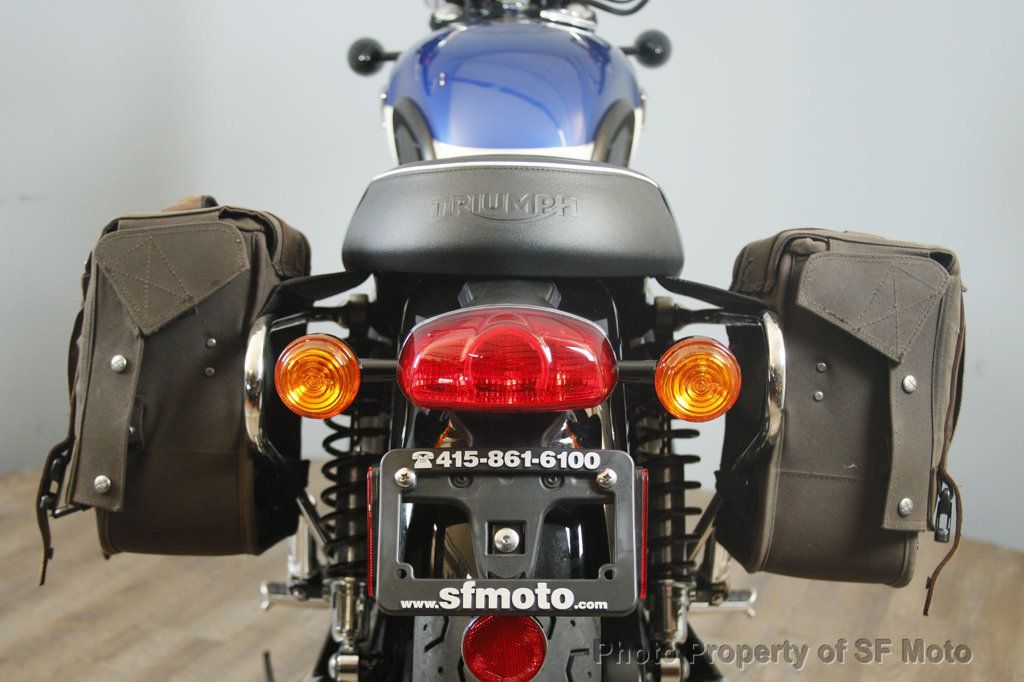 2022 Triumph Bonneville T100 Two-Tone Only 1842 Miles - 22948844 - 26