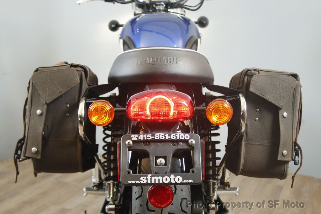 2022 Triumph Bonneville T100 Two-Tone Only 1842 Miles - 22948844 - 27