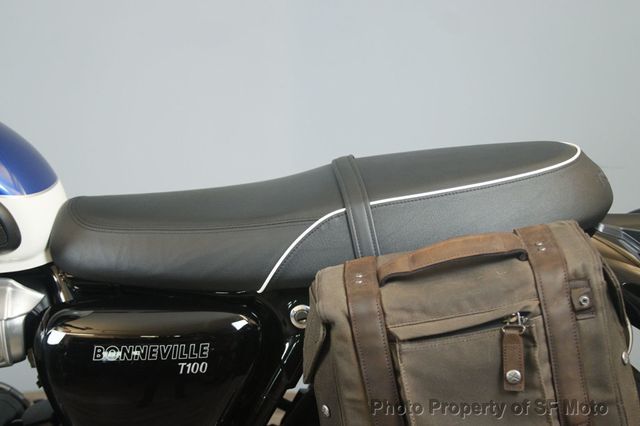 2022 Triumph Bonneville T100 Two-Tone Only 1842 Miles - 22948844 - 41