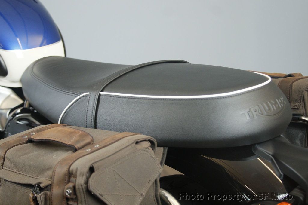 2022 Triumph Bonneville T100 Two-Tone Only 1842 Miles - 22948844 - 43