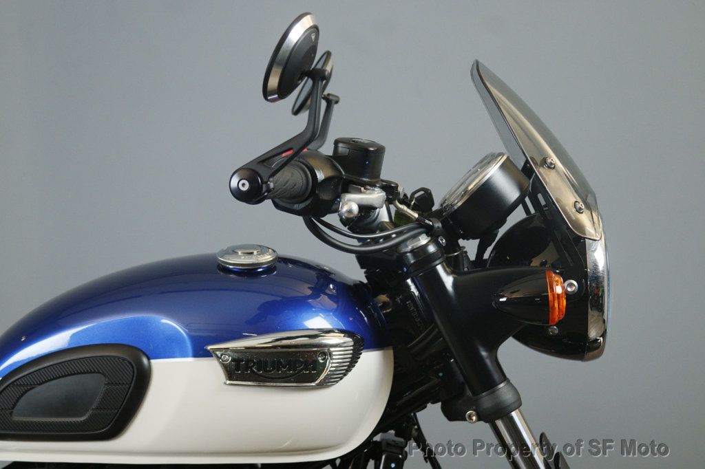2022 Triumph Bonneville T100 Two-Tone Only 1842 Miles - 22948844 - 7