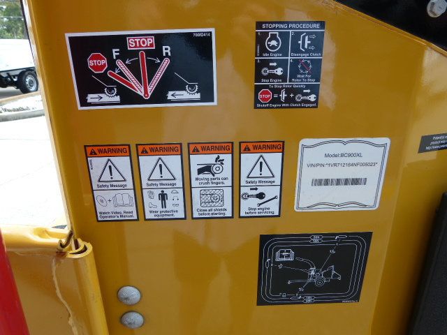 2022 VERMEER BC900XL BC900XL*35HP VANGUARD ENGINE*9in x 14in OPENING* - 23035167 - 7