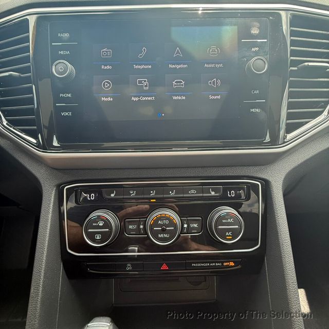2022 Volkswagen Atlas 3.6L V6 SEL R-LINE BLACK 4MOTION, LEATHER, MOONROOF - 23039434 - 39