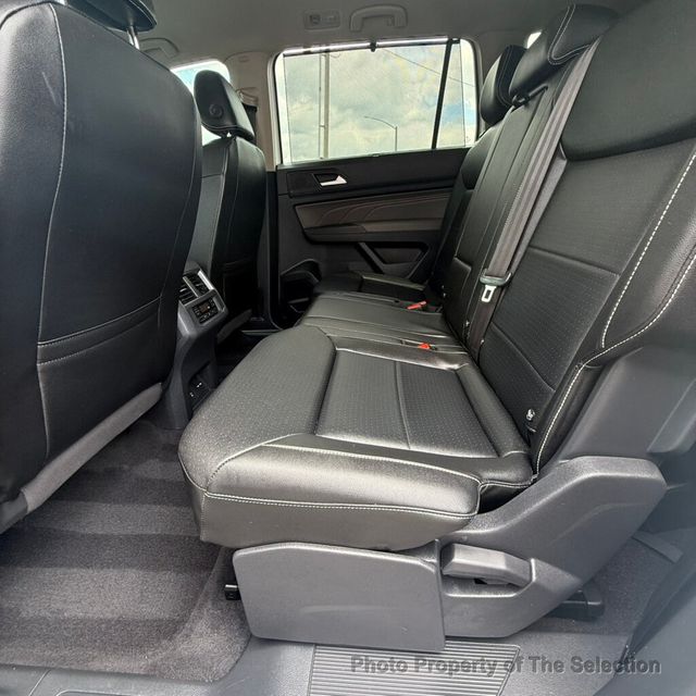 2022 Volkswagen Atlas 3.6L V6 SEL R-LINE BLACK 4MOTION, LEATHER, MOONROOF - 23039434 - 43