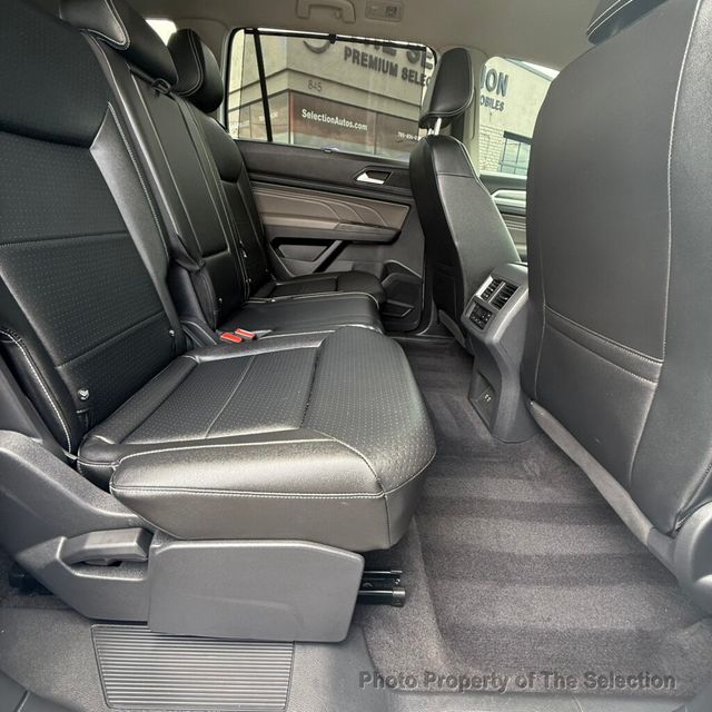 2022 Volkswagen Atlas 3.6L V6 SEL R-LINE BLACK 4MOTION, LEATHER, MOONROOF - 23039434 - 47