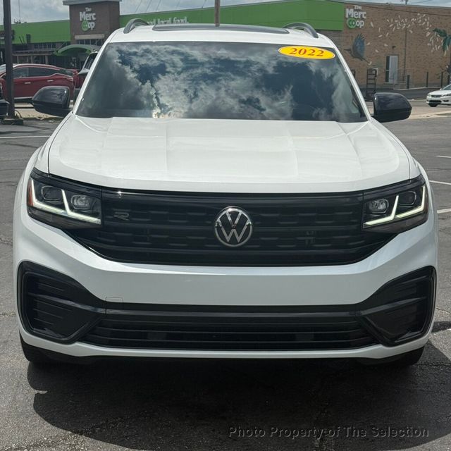 2022 Volkswagen Atlas 3.6L V6 SEL R-LINE BLACK 4MOTION, LEATHER, MOONROOF - 23039434 - 4