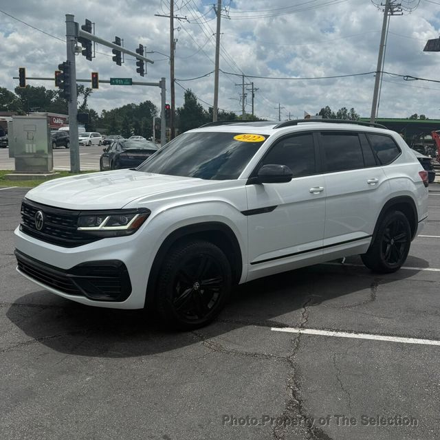 2022 Volkswagen Atlas 3.6L V6 SEL R-LINE BLACK 4MOTION, LEATHER, MOONROOF - 23039434 - 6