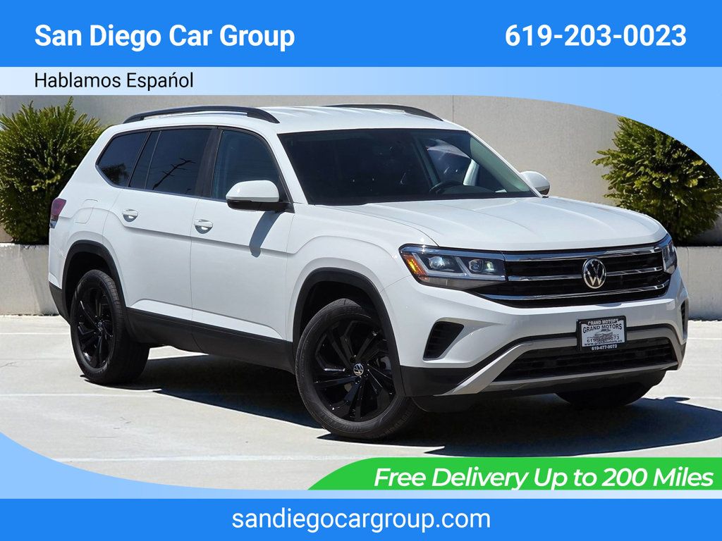 2022 Volkswagen Atlas 3.6L V6 SE w/Technology FWD - 22909559 - 0