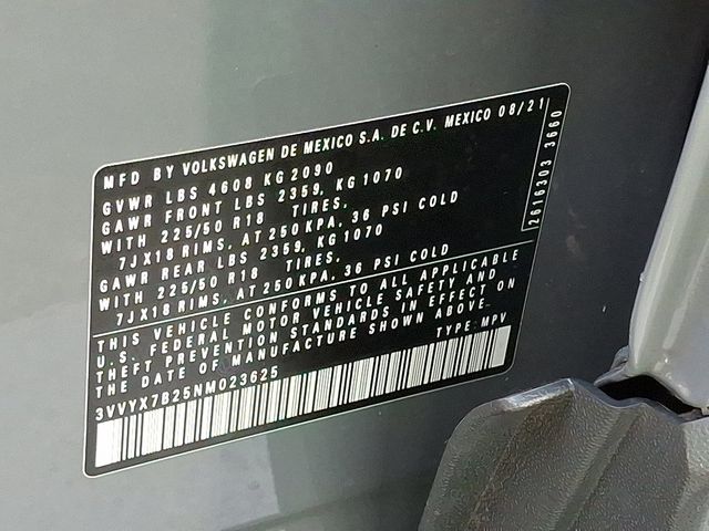 2022 Volkswagen Taos SE 4MOTION - 22941018 - 24