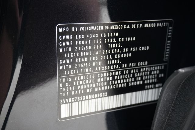 2022 Volkswagen Taos SE FWD - 22942521 - 27