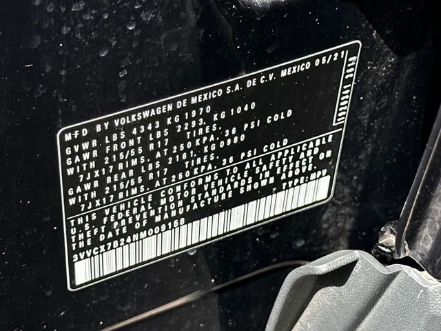 2022 Volkswagen Taos S FWD - 22941574 - 21