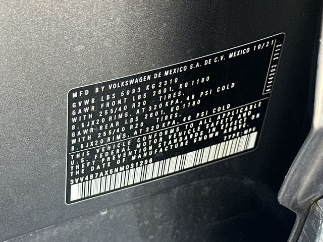 2022 Volkswagen Tiguan 2.0T SEL R-Line 4MOTION - 22959160 - 21