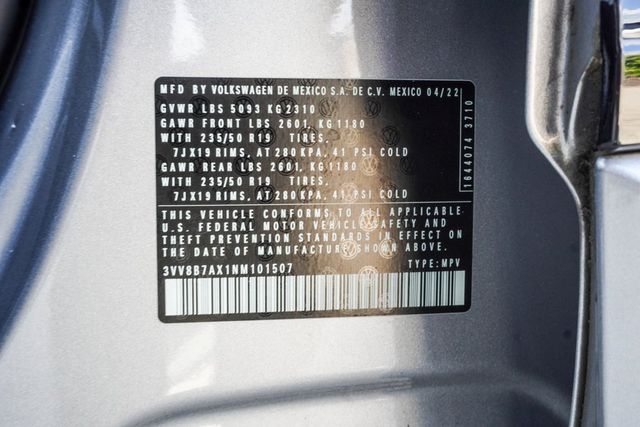 2022 Volkswagen Tiguan 2.0T SE R-Line Black 4MOTION - 22916882 - 35