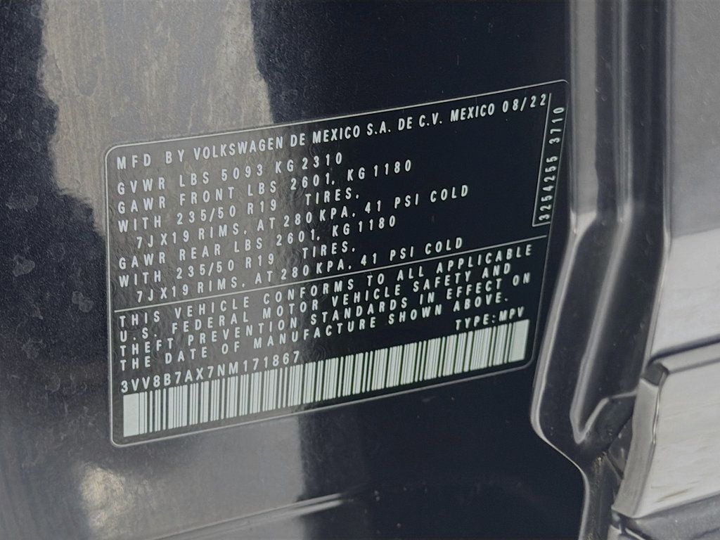 2022 Volkswagen Tiguan 2.0T SE R-Line Black 4MOTION - 22960158 - 30