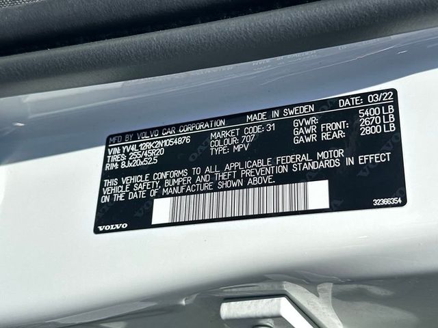 2022 Volvo XC60 B5 AWD Momentum - 22915056 - 21