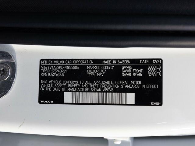 2022 Volvo XC90 T6 AWD Inscription, Climate Package, Advanced Package - 22960956 - 84