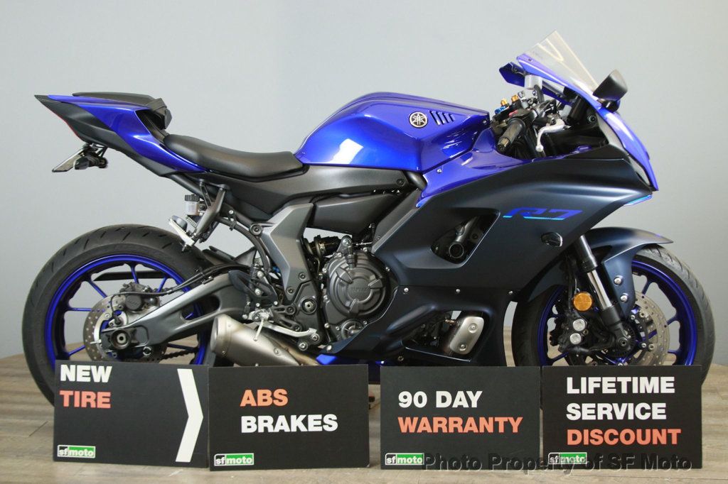 2022 Yamaha YZF-R7 1 Owner 3302 Miles - 22910181 - 4