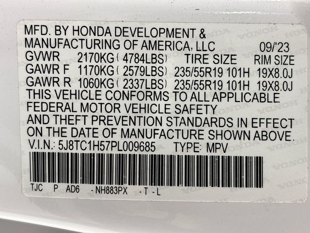 2023 Acura RDX FWD w/Technology Package - 23051772 - 27