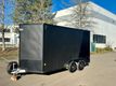 2023 Alcom Express Enclosed 7.5x14 Trailer 1-Owner Premium Wheels - 22309331 - 0