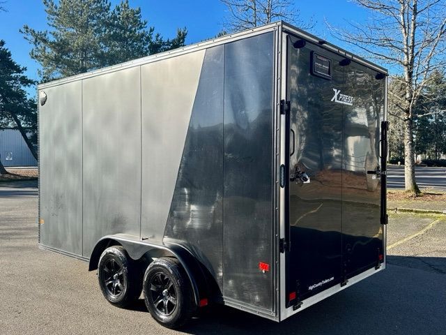 2023 Alcom Express Enclosed 7.5x14 Trailer 1-Owner Premium Wheels - 22309331 - 2