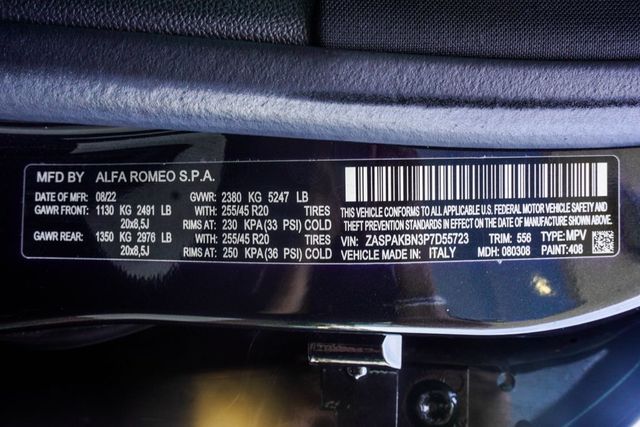 2023 Alfa Romeo Stelvio Ti AWD - 22999501 - 38