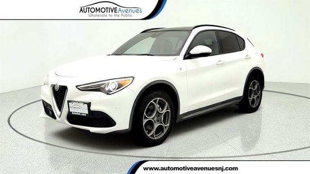 2023 Alfa Romeo Stelvio Ti AWD w/ Chocolate Leather Seats - 23057830 - 0