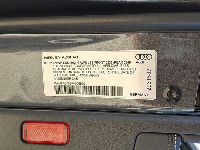 2023 Audi A5 Sportback S line Premium Plus 45 TFSI quattro - 22941508 - 24