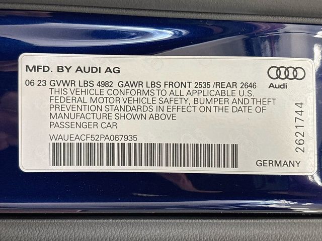 2023 Audi A5 Sportback S line Prestige 45 TFSI quattro - 23063639 - 25