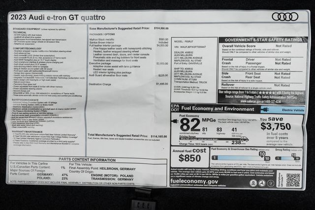 2023 Audi e-tron GT Premium Plus quattro - 22955100 - 51