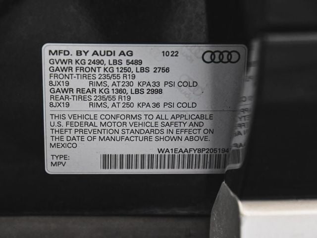 2023 Audi Q5 45 S line Premium Plus - 23000849 - 12
