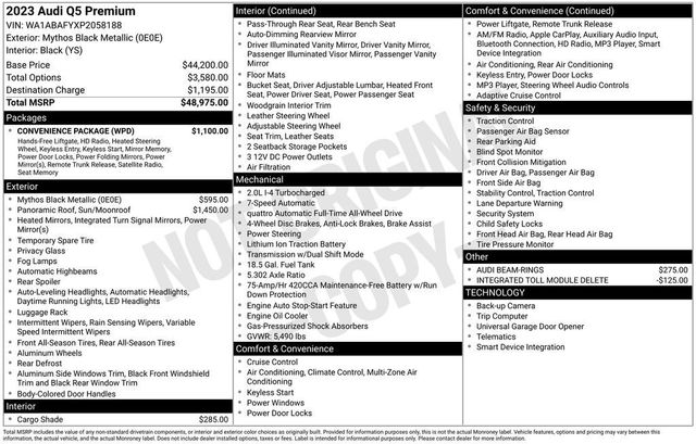 2023 Audi Q5 Premium 40 TFSI quattro - 22995094 - 5