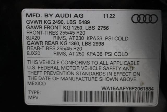2023 Audi Q5 Sportback Premium Plus 45 Tfsi S Line Quattro S Tronic - 23077928 - 67