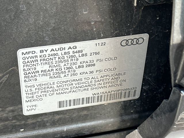 2023 Audi Q5 Sportback S line Premium Plus 45 TFSI quattro - 22995093 - 22