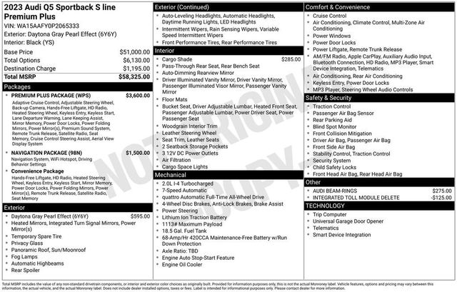 2023 Audi Q5 Sportback S line Premium Plus 45 TFSI quattro - 22995093 - 5