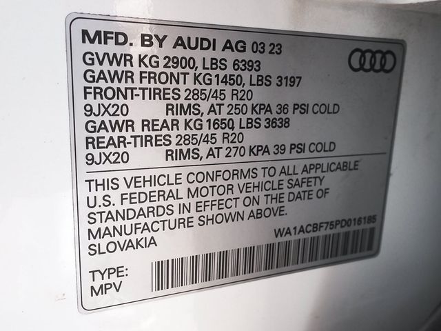 2023 Audi Q7 45 Premium - 23076379 - 12
