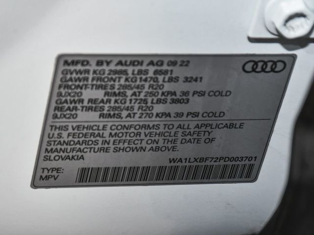 2023 Audi Q7 55 Premium Plus - 23035760 - 23
