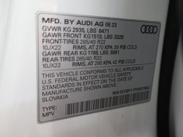 2023 Audi Q8 Premium Plus 55 TFSI quattro - 23025431 - 53