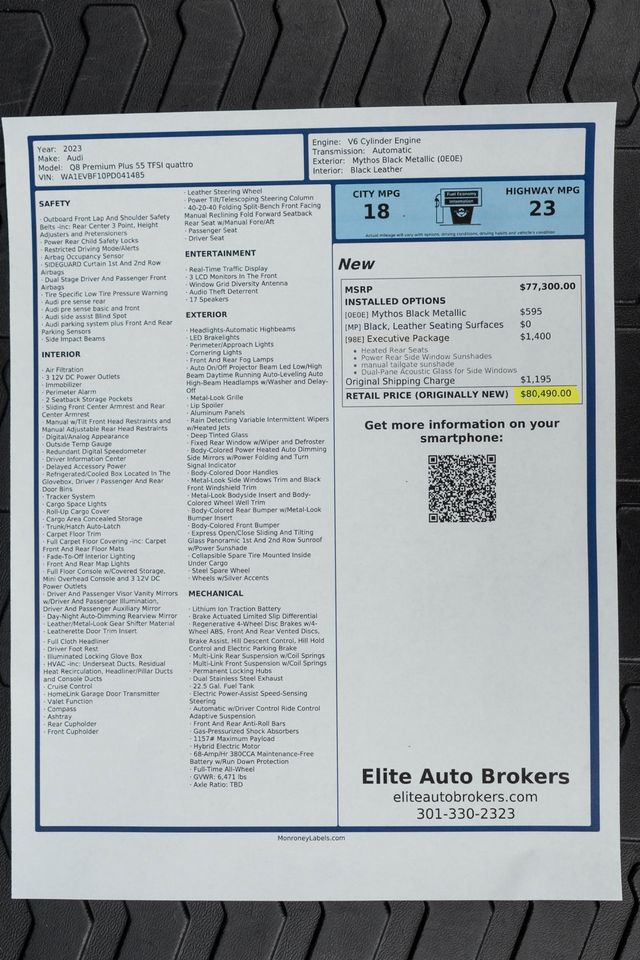 2023 Audi Q8 Premium Plus 55 TFSI quattro - 23074960 - 55